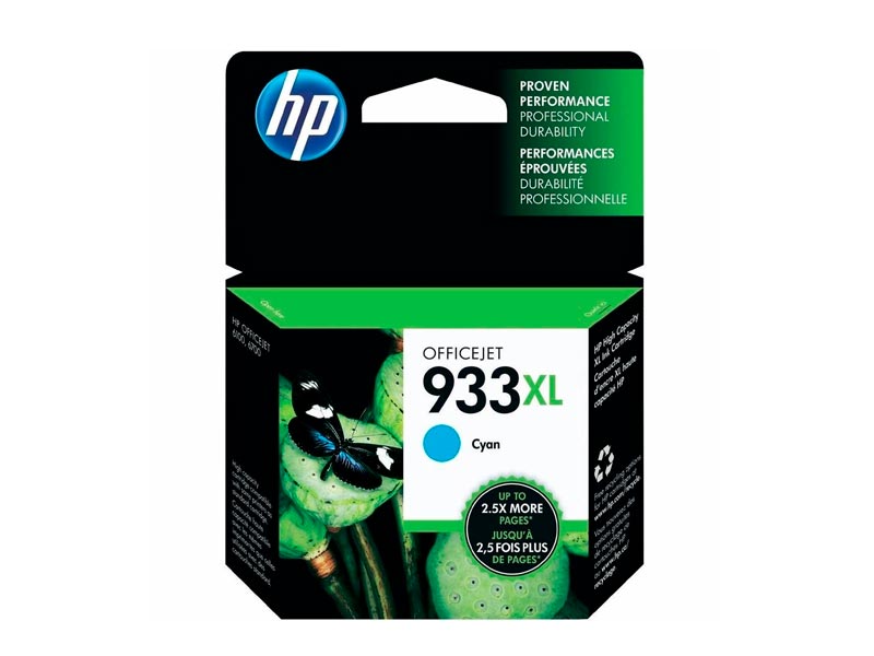 Cartucho de Tinta HP 933XL Cian (CN054AL) 7110 (825 pgs)