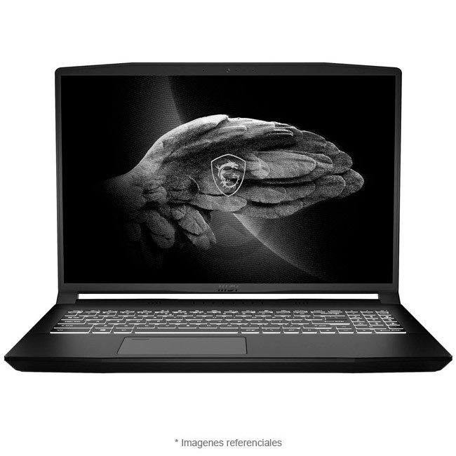 Laptop Workstation MSI Creator M16 A11UC, Intel Core i7-11800H Hasta 4.6 GHz, RAM 16GB, SSD 512GB, Video 4GB NVIDIA GeForce RTX 3050, LED 16" 2K, Windows 11 Pro