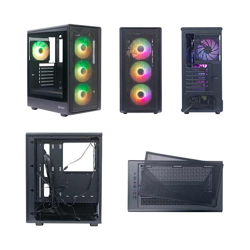 CASE STD ATX TE1323 BLACK