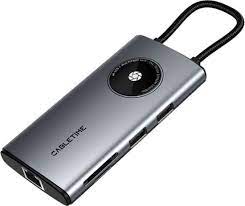 Docking Station CABLETIME CB93G 6in1 USB-C