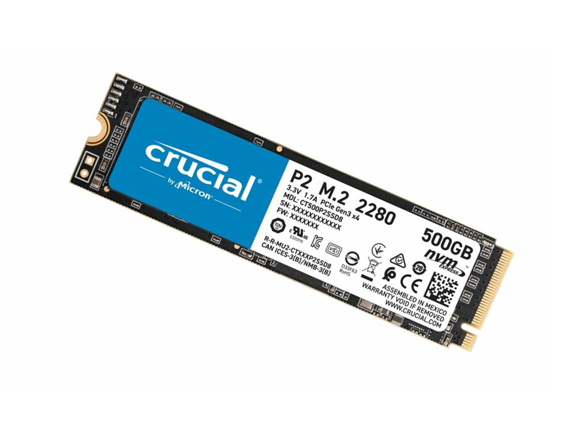 DISCO SSD M.2 PCIe 500GB CRUCIAL P2