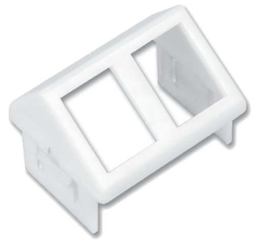 Modulo Adaptador Angular para 2 Jack  Cat 7A TERA a Placas CT - SIEMON