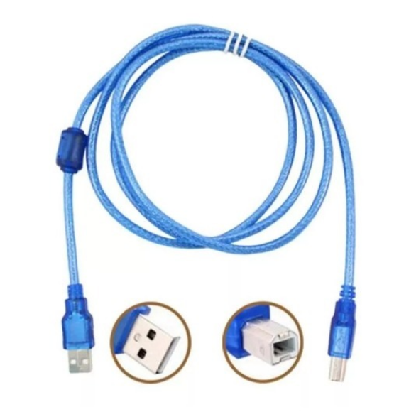 Cable Usb 2.0 Para Impresoras Escaner 5 Metros Siliconado