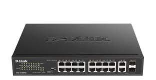 D-LINK DES-1018MPV2 - SWITCH NO ADMINISTRABLE 16 PUERTOS Ethernet PoE+ de 10/100 Mbps | 2 PUERTOS Gigabit Combo (RJ45/SFP)