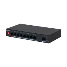 DH-PFS3009-8ET-96 - SWITCH POE, 8 PORTS X10/100M BASE-T 1 X10/100M BASE-T; PORT1=60W, PORT2-8=30W, TOTAL=96W, IEEE802.3AF/IEEE802.3AT/HI-POE, POWER SUPPLY:DC48~57V- PN INTERNAL DH-PFS3009-8ET-96