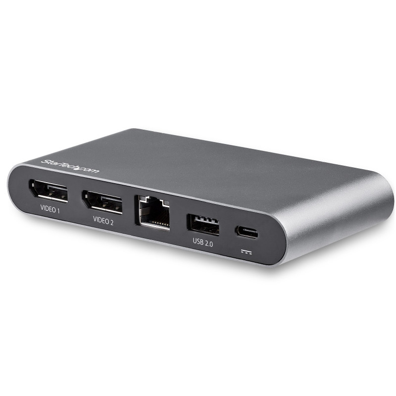 StarTech.com Adaptador Multipuertos USB-C - Dos Monitores - Windows