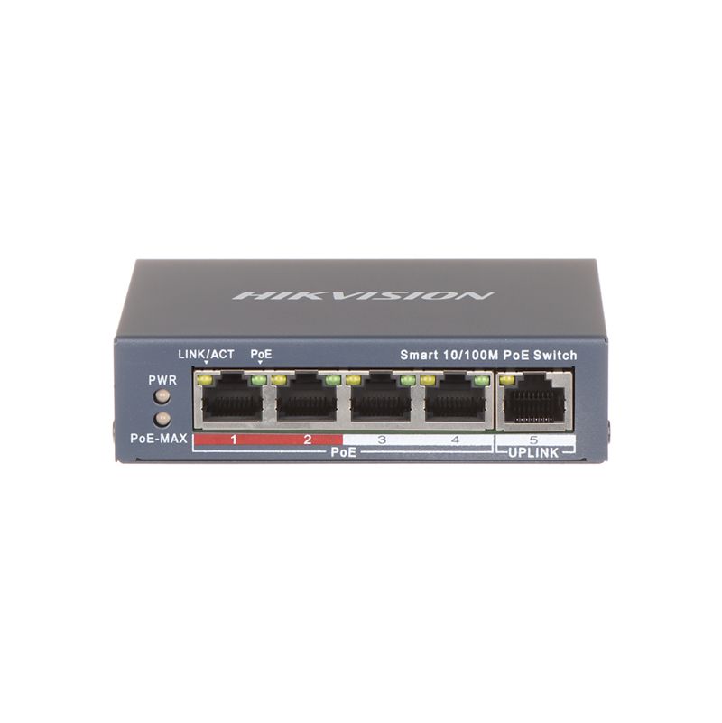 SWITCH HIKVISION DS-3E1105P-EI/M 5 RJ45 4-PORT POE