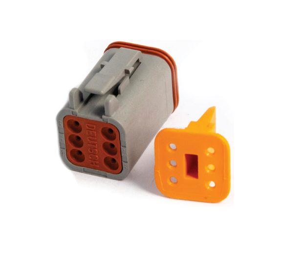 KIT DEUSTCH DT06-6S DT SERIES - 6 SOCKET PLUG, SOLID 16