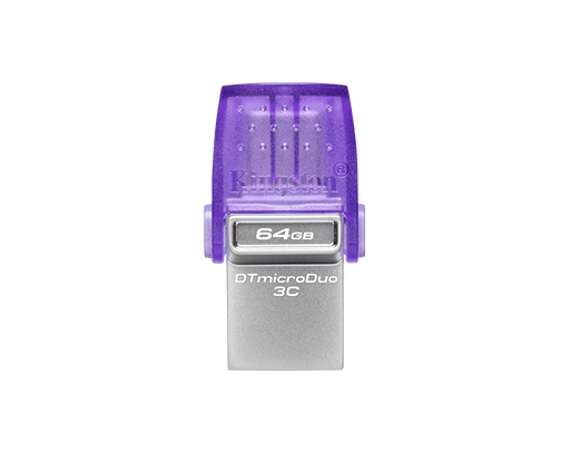 memoria flash usb kingston datatraveler microduo 3c, 64gb, usb 3.2 gen 1.[@@@]interfa