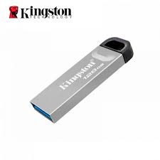 Unidad flash Kingston DataTraveler Kyson DTKN - 128GB - USB 3.2 (Gen 1) Tipo A - Plata - 200MB/s Read Speed - 60MB/s Write Speed - 1 Pieza