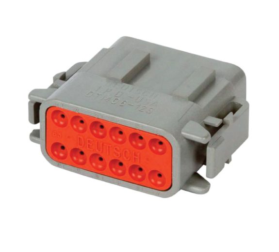 KIT DEUSTCH DTM06-12SA DTM SERIES - 12 SOCKET PLUG, SOLID 20