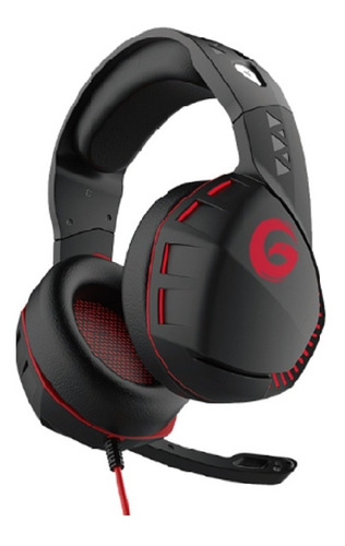 AURICULAR GAMBYTE DIVINE G ( GI-DIVINEG ) GAMING | NEGRO C/ ROJO | LED- ROJO