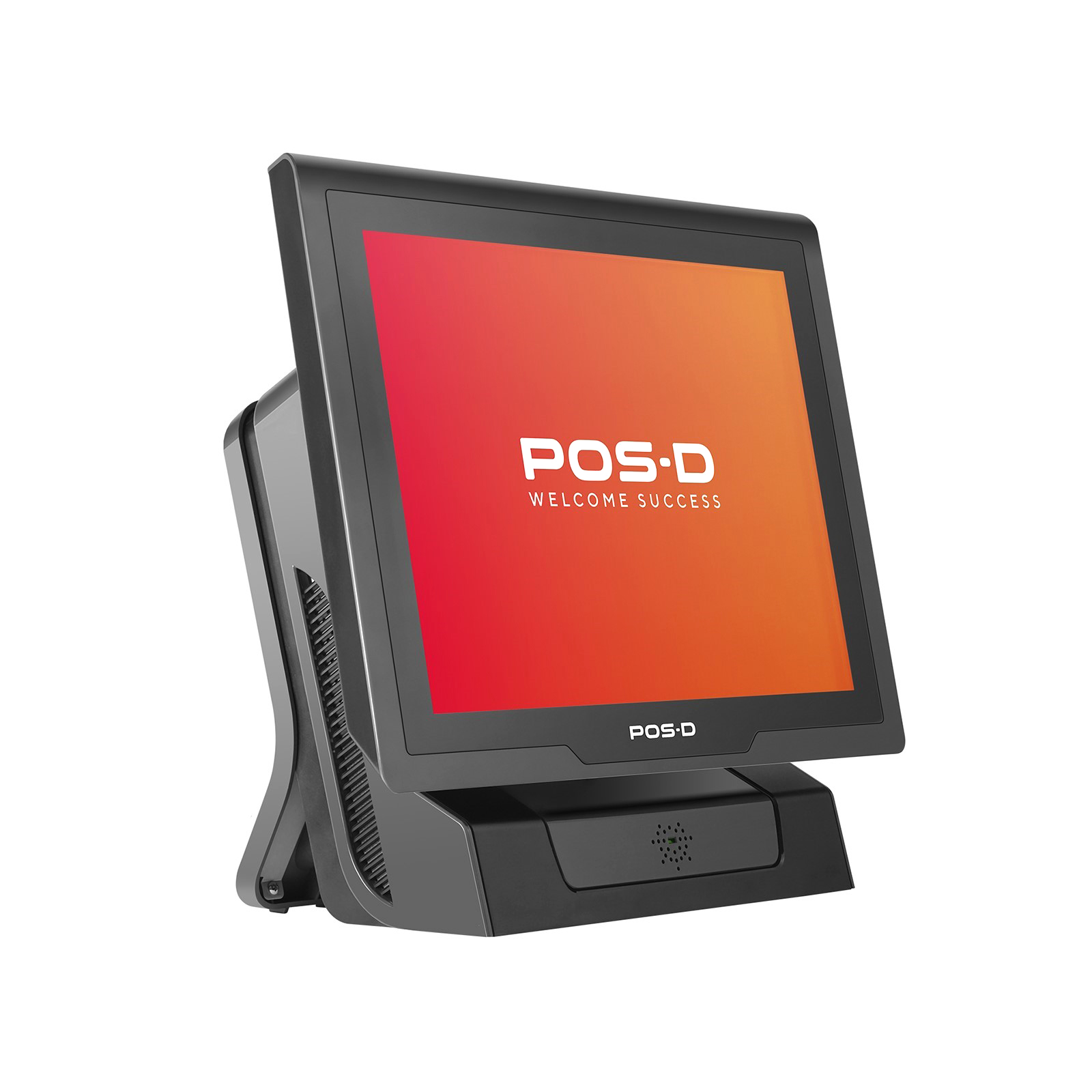 Pos Terminal i3, DELUXE 500GB SLIM HDD, RAM 8GB 15\"TOUCH LCD.GREY+BLACK