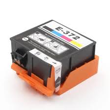 Cartucho de tinta original Epson E-372 (T372), 4 colores BK/C/M/Y, compatible con impresora Epson PictureMate PM-520.