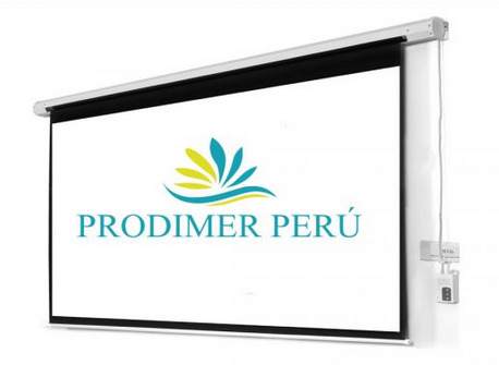 PANTALLA O ECRAN ELECTRICO 3.00 X 2.00 CONTROL REMOTO (RF)