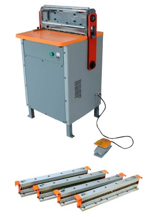 EM05 PERFORADORA Y CERRADORA DE ANILLOS DOBLE RING 450MM