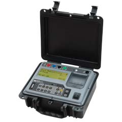 TELUROMETRO DIGITAL EM4058 DIGITAL CONTROL REMOTO CON IMPRESORA INCORPORADA MALETA CON ACCESORIOS CERTIFICADO DE CALIBRACION DE FABRICANTE