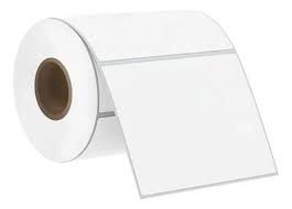 ROLLO DE ETIQUETA DE POLYESTER X 1000 X 4" X 6" T.3