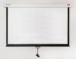 PANTALLA O ECRAN RETRACTIL 2.44 X 1.89 MTS ANTIREFLEX