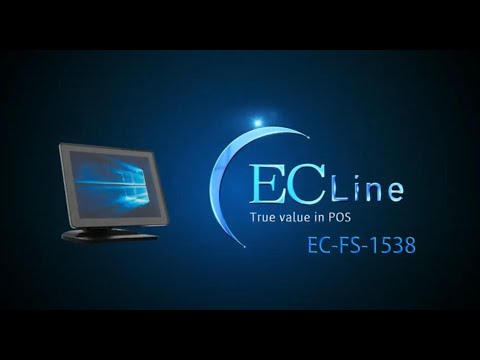 TERMINAL DE PUNTO DE VENTA , S-M , EC-FS1538 (FS-1533) , |POS TERMINAL 15" WITH J1900 CPU 4GB , 128GB SSD|PARTE: EC-FS-1538|15 - EC LINE