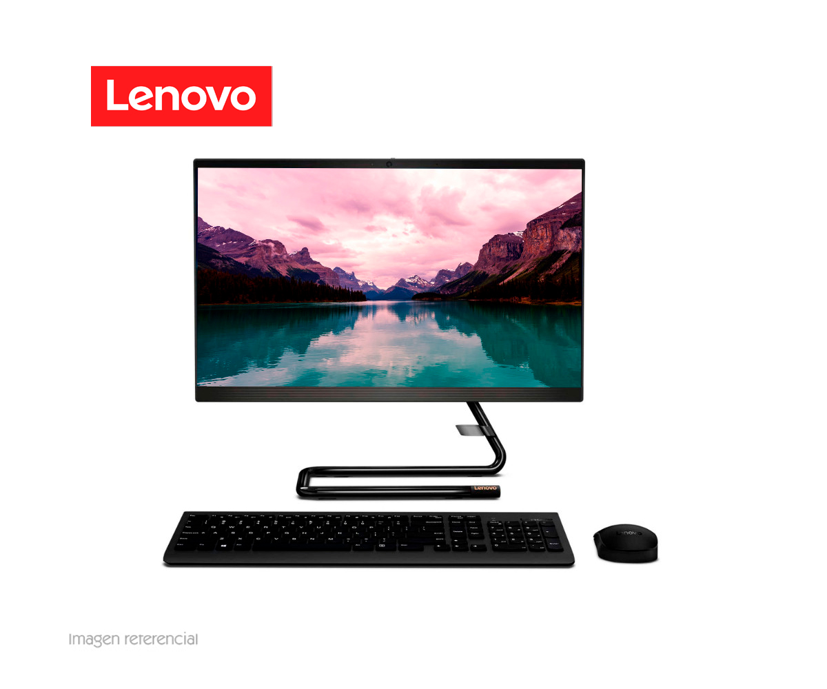 All in One Lenovo IdeaCentre AIO 3i 23.8" Intel Core i3 - 10100T 1TB HDD + 128GB SSD 4GB RAM