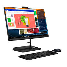 All In One Lenovo IdeaCentre 3 Intel Core i5-1245H 8GB SSD 512GB 23.8&#8243; W11h