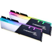 MEM. RAM G.SKILL TRIDENT Z NEO DDR4 16GB(2X8)/3600 ( F4-3600C18D-16GTZN ) NEGRO C/ PLATA | LED- RGB