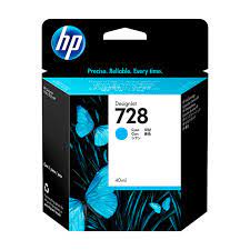 TINTA HP 728 F9J63A 40ML CYAN ORIGINAL