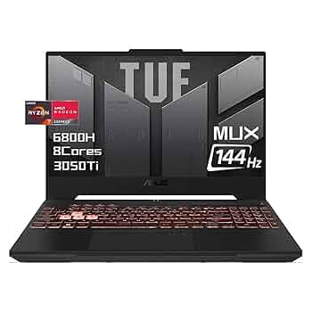 LAPTOP Ryzen 7 7435HS ASUS TUF Gaming A17 FA707NUR-HX035 16|512|17.3" GEFORCE RTX 4050 6GB