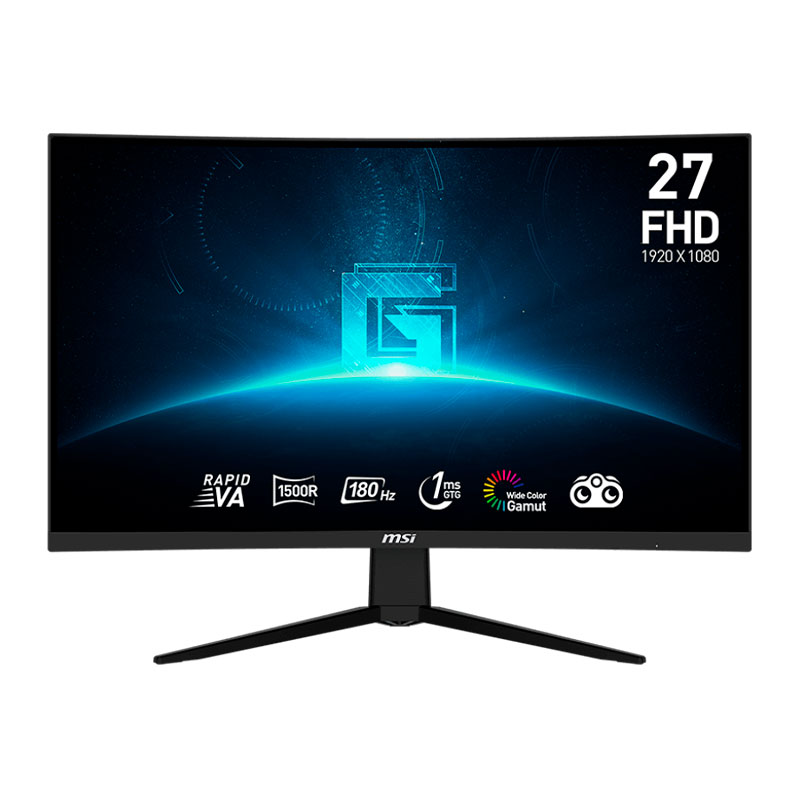 MONITOR MSI G27C3F 27" CURVO 1920 X 1080 180HZ 1MS AMD FREESYN