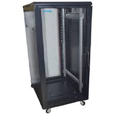 GABINETE DE PISO 42RU 2.06MTS x 0.80 x 1.20MTS PUERTA FRONTAL Y POSTERIOR DOBLES MICROPERFORADAS