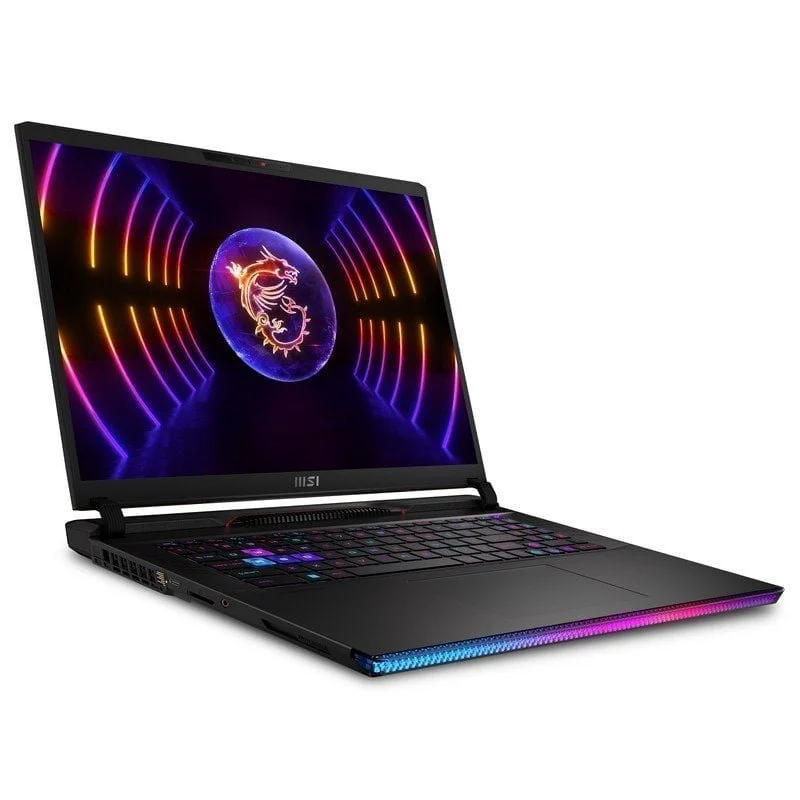 Laptop MSI GE78HX Raider 13VH, Intel Core i9-13950HX Hasta 5.5GHz, RAM 32GB, Sólido SSD 2TB PCle, Video 12GB Nvidia GeForce RTX 4080, LED 17.3" 2K QHD+ a 240Hz, Windows 11 Pro