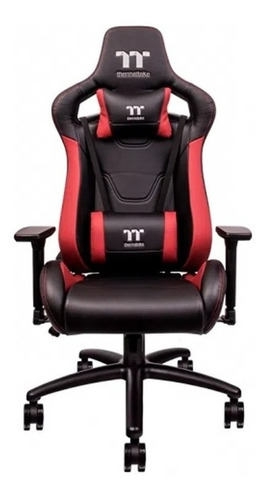 thermaltake - silla para juegos u fit, color negro / rojo.[@@@]la silla para juegos u