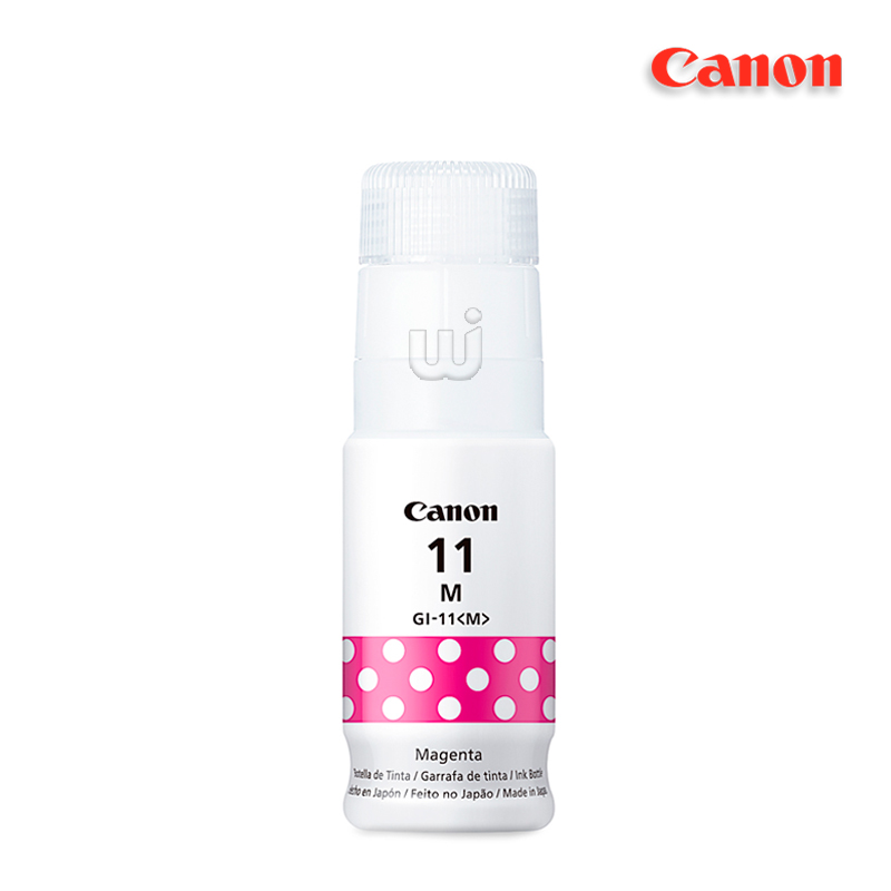 Botella de Tinta Canon GI-11M Magenta G2160/G3160 135ml