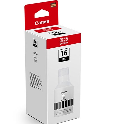 TINTA CANON GI-16BK BLACK P/ GX6010/ GX7010