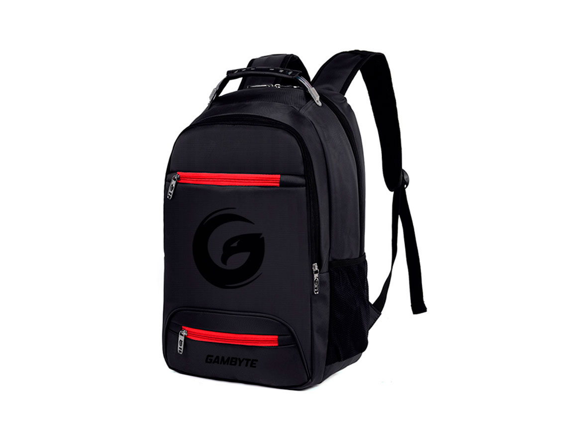 MOCHILA GAMBYTE RANGER ( GI-RANGER ) NEGRO | P/ 17 \"