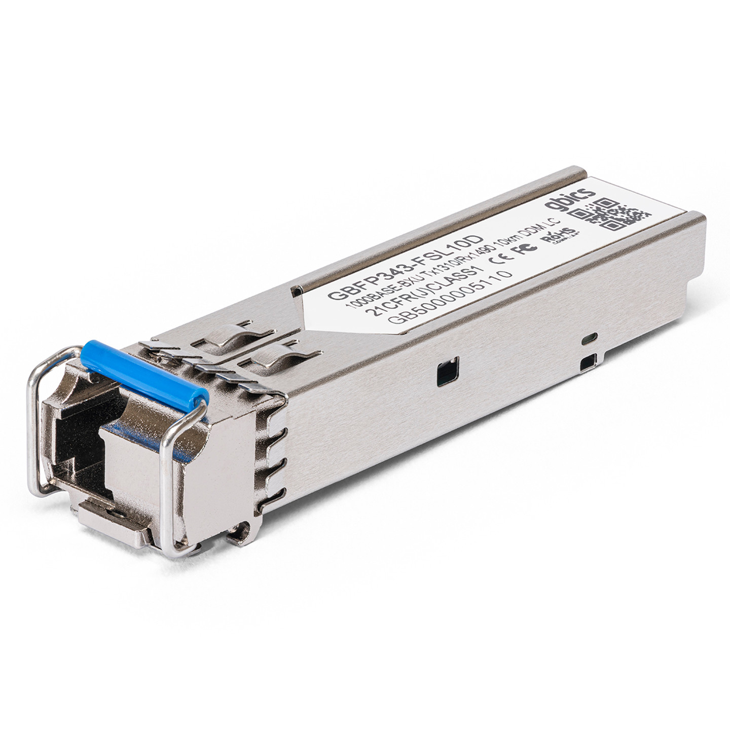 Transceiver GLC-BX-U-ENC bidireccional SFP Simple x 1000BASE-BX-D Monomodo