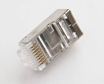 CONECTOR RJ45 CAT6 PASS THROUGH APANTALLADOS GP-121-U6 Conexiones de Red de Alto Rendimiento - Pack 30 Piezas
