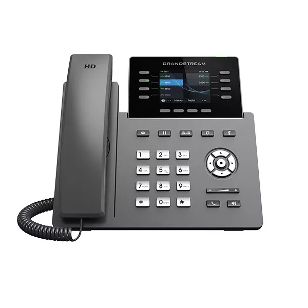 GRP2624 - 8 LINEAS, 4 CUENTAS SIP,WI-FI DE DOBLE BANDA,BLUETOOTH INTEGRADO