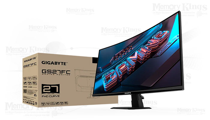 GAMING MONITOR GIGABYTE 27" GS27FC