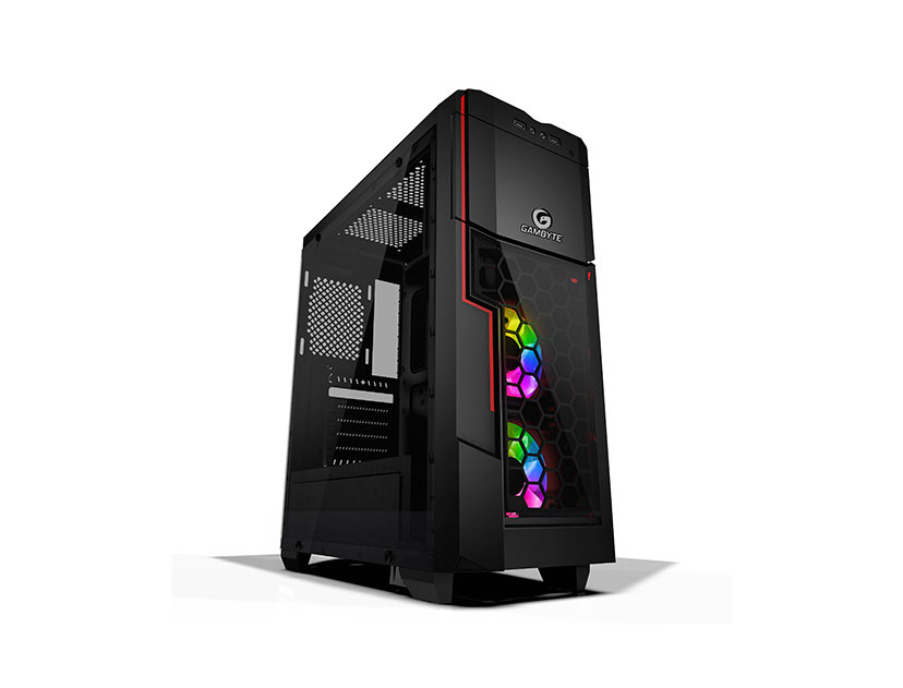 CASE GAMBYTE GOWA ARGB ( GTT1205A ) 600W | NEGRO | 1 PANEL VIDRIO |