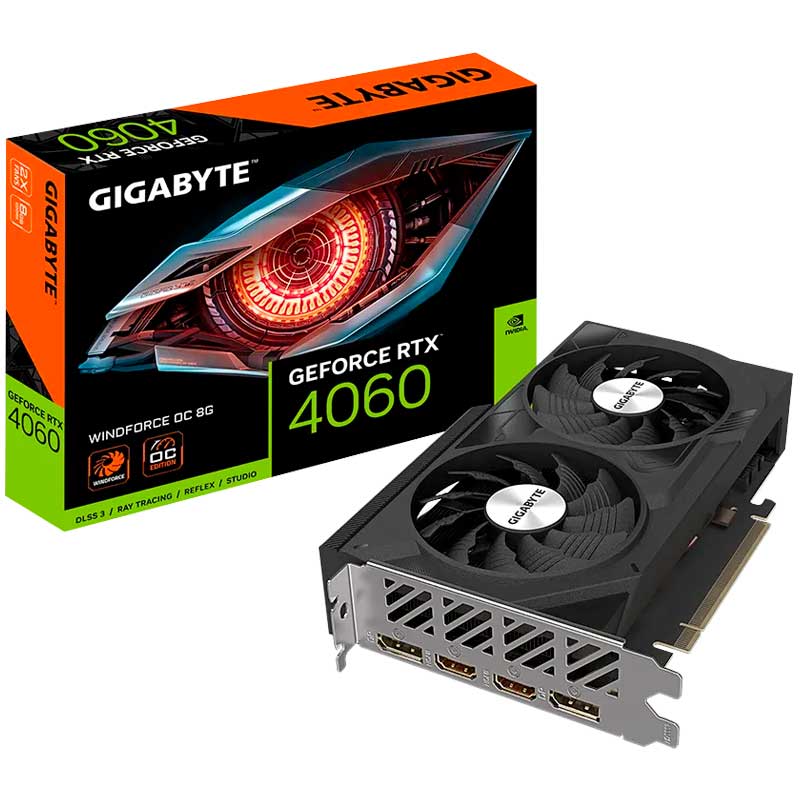 GEFORCE RTX 4060 8GB 128 bit GIGABYTE WINDFORCE