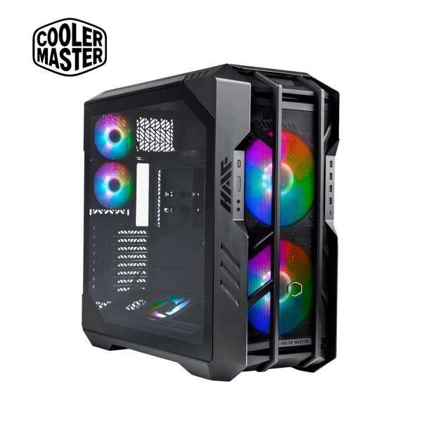 CASE COOLER MASTER HAF 700 TITANIUM GREY C/VENTANA TRANSP. ACERO