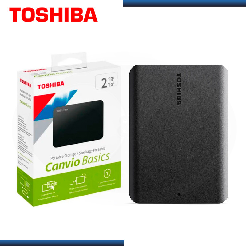 disco duro externo toshiba canvio basic, 2tb, usb3.0, 2.5, negro.[@@@]