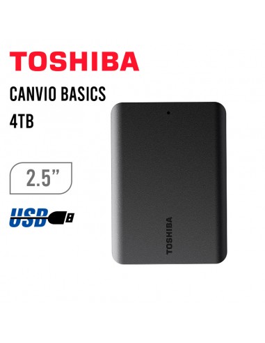 disco duro externo toshiba canvio basics, 4tb, usb 3.0.[@@@].....