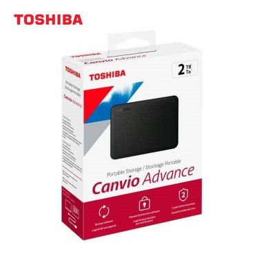 DISCO DURO USB 2TB TOSHIBA CANVIO ADVANCE V10 BK