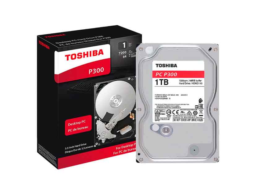 HDD TOSHIBA 1TB ( HDWD110UZSVA ) 64MB | 7200RPM