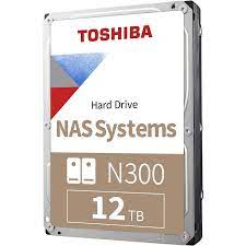 DISCO DURO 3.5 12TB TOSHIBA N300 NAS 256MB