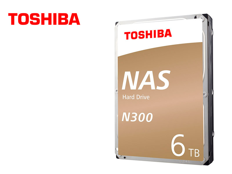 DISCO DURO 3.5 6TB TOSHIBA N300 NAS 256MB