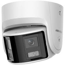 CAMARA IP COLORVU TURRET PANORAMICA 4MP CON STROBE Y ALARMA AUDIBLE